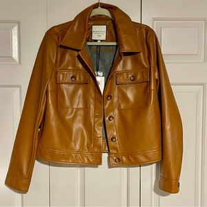 Bagatelle Faux Leather Jacket